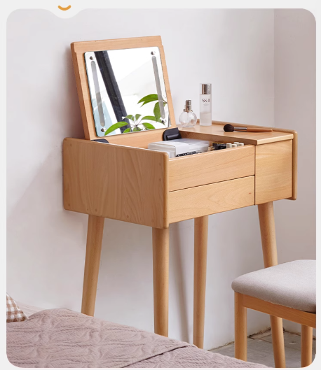 Beech Solid Wood Dressing Table