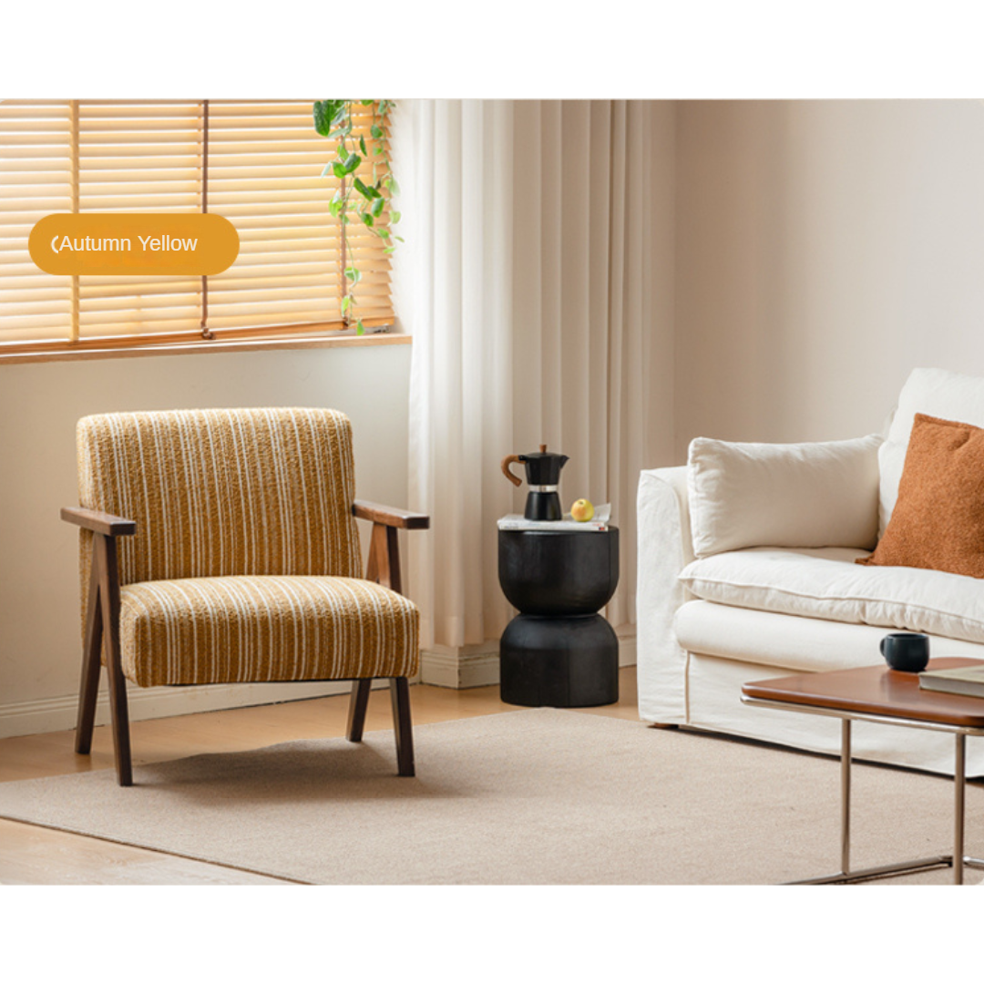 Fabric armChair American Retro