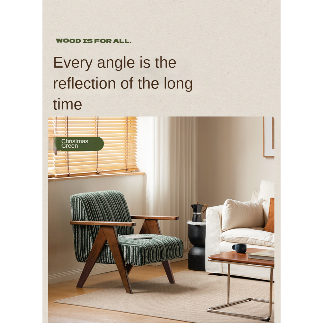 Fabric armChair American Retro
