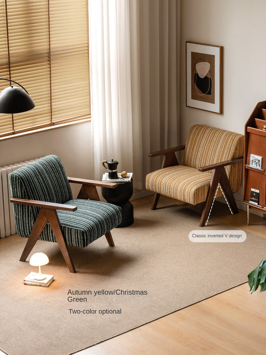Fabric armChair American Retro
