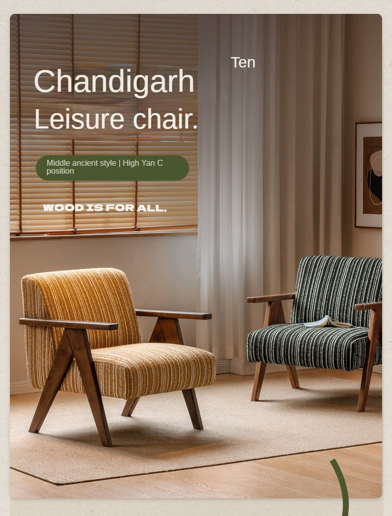 Fabric armChair American Retro