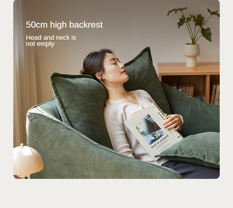 Fabric Sofa armChair corduroy
