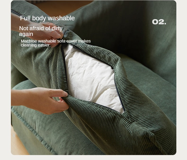 Fabric Sofa armChair corduroy