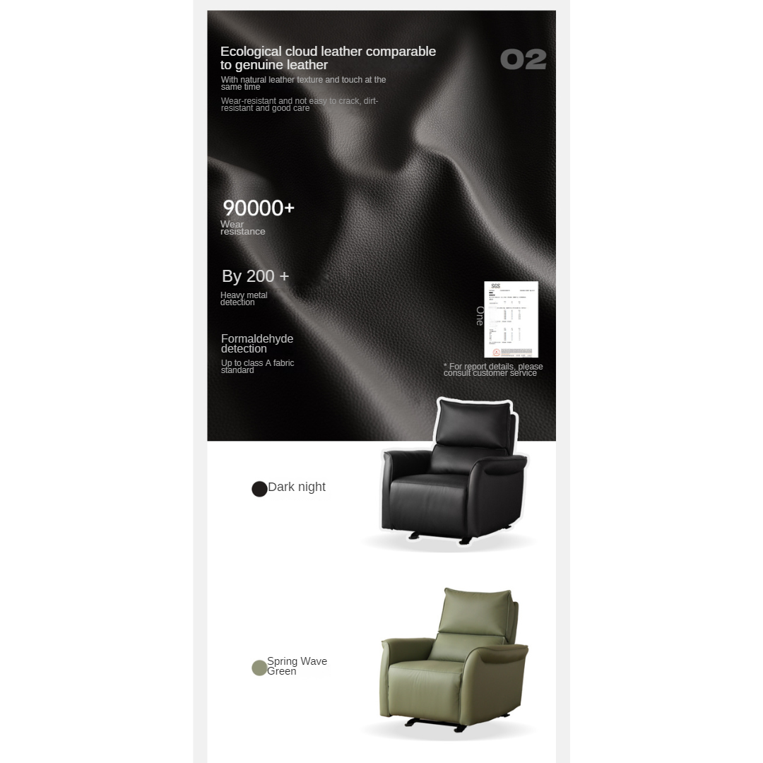 Leather armChair Modern multifunctional electric