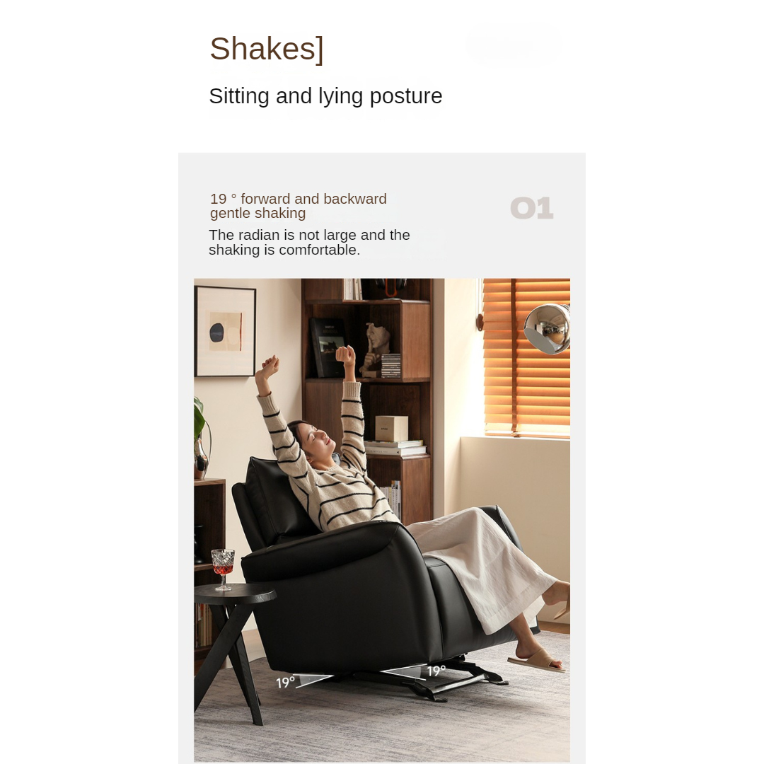 Leather armChair Modern multifunctional electric