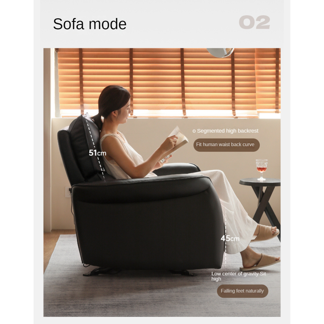 Leather armChair Modern multifunctional electric