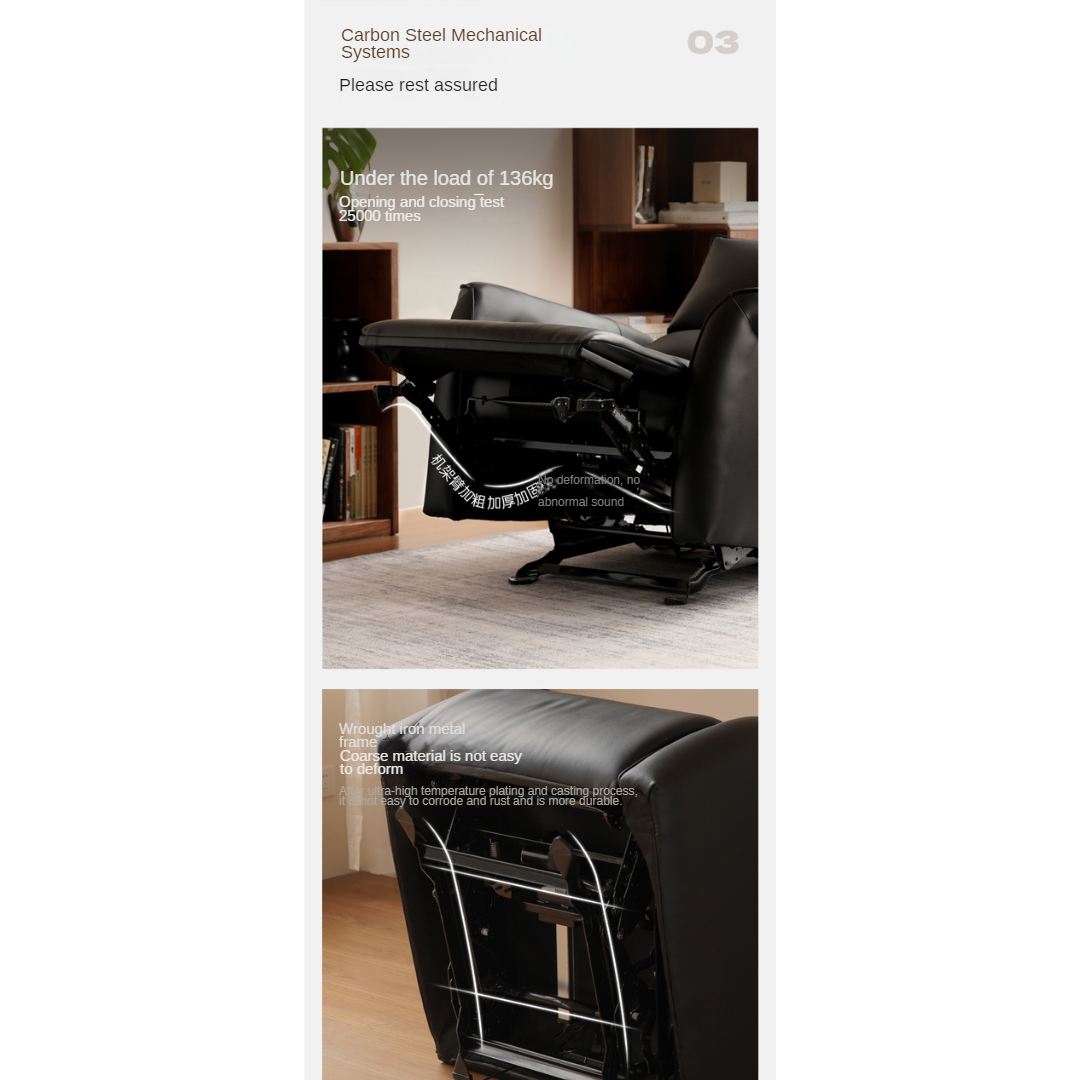Leather armChair Modern multifunctional electric