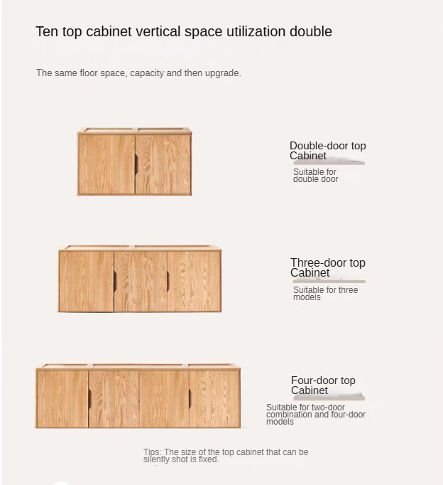 Ash solid wood wardrobe modern::