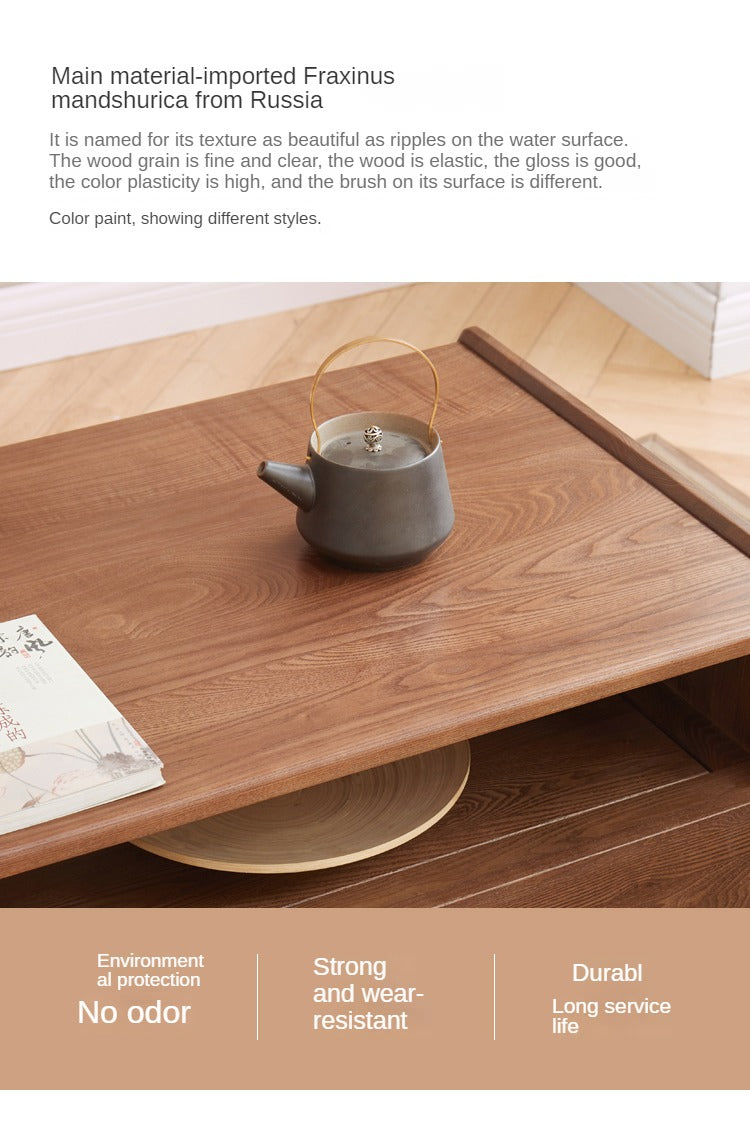 Ash Solid Wood Tea Table "