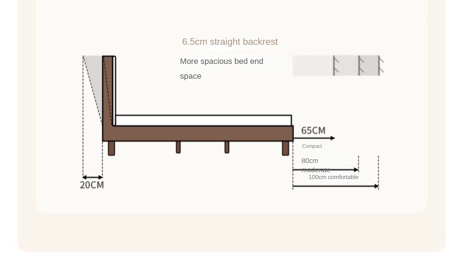 North American Black Walnut Solid Wood Large Bed