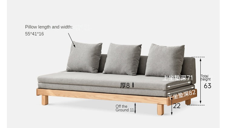 62 shop inch futon