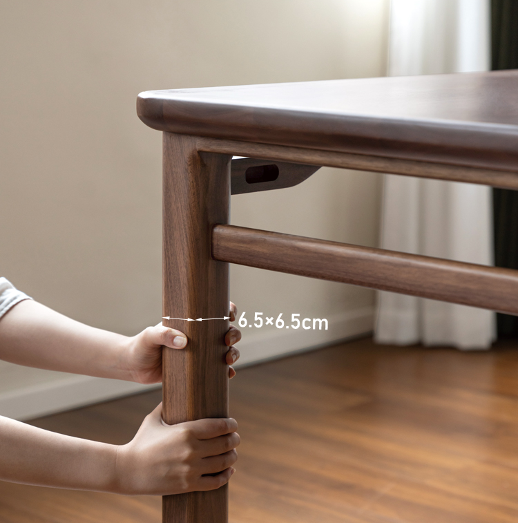 Black walnut, Ash rectangular tea table