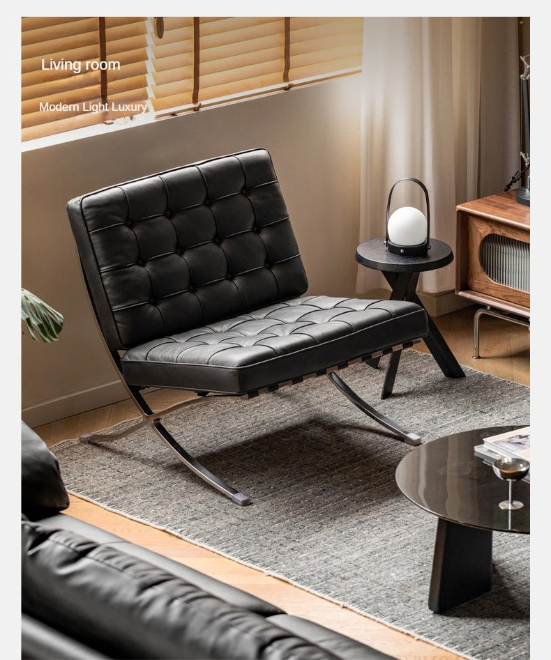 Leather Sofa Chair italian retro