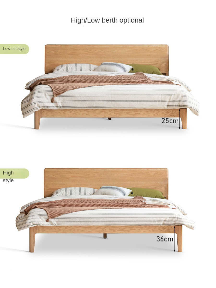 Oak Solid wood bed ")