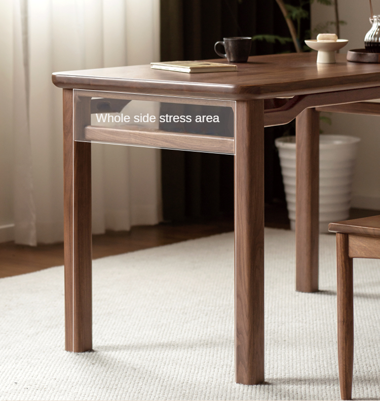 Black walnut, Ash rectangular tea table