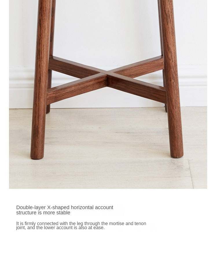 Oak solid wood Floor-Standing Plant Stand