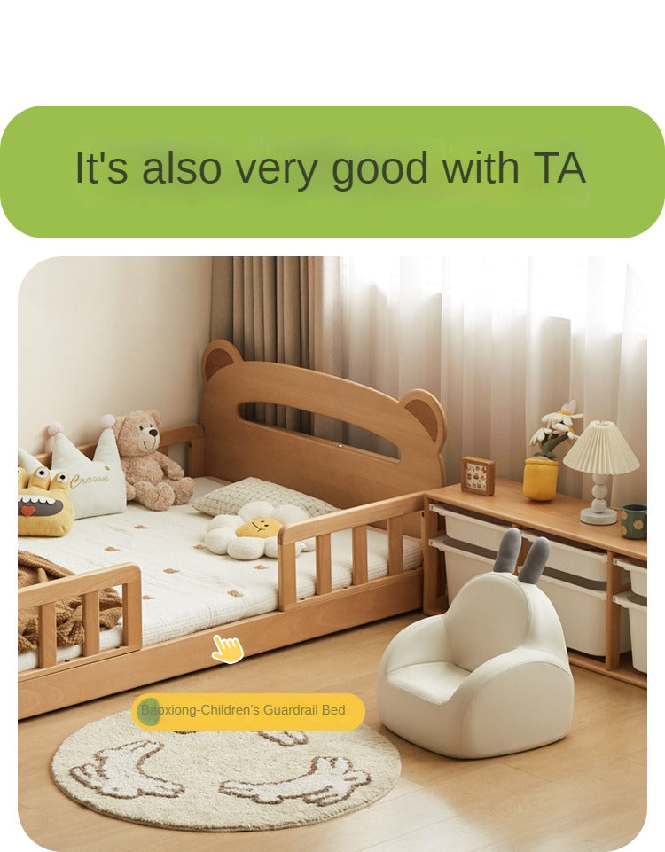 European Beech Solid Wood Children's Storage Rack