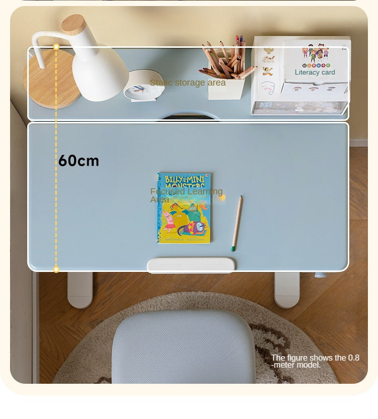 Poplar Solid Wood Children's Study Desk