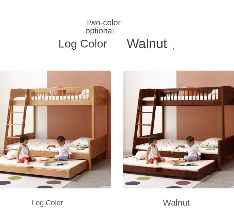 Oak solid wood Bunk Bed.