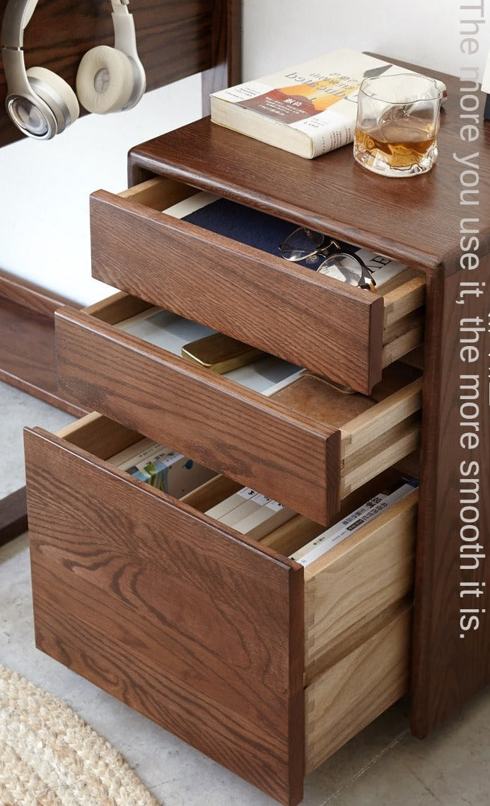 Oak Solid wood modern combination desk-