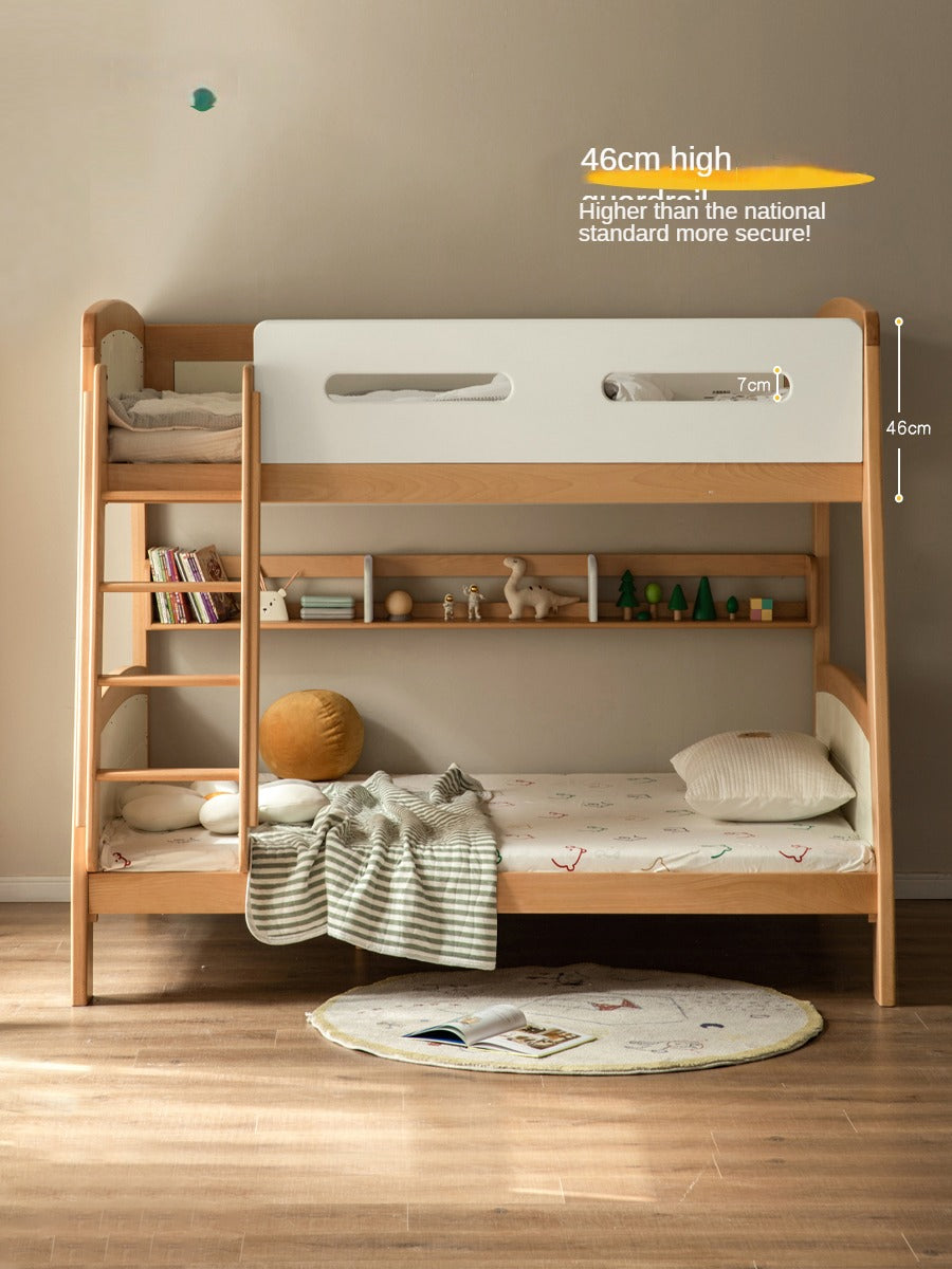 Poplar solid wood Children's multifunctional Bunk Bed.