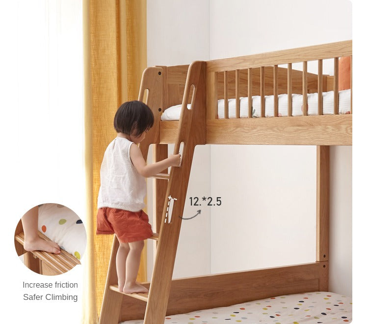 Oak solid wood Bunk Bed.