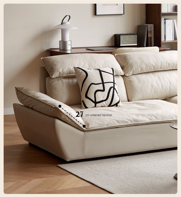 Technology Fabric Sofa Sailing Cream Style