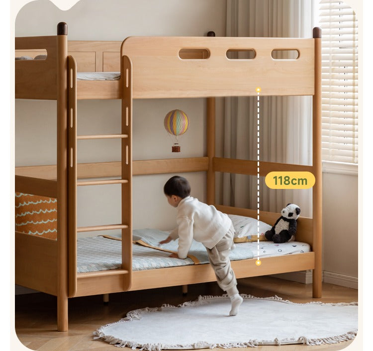 Oak solid wood Bunk bed.