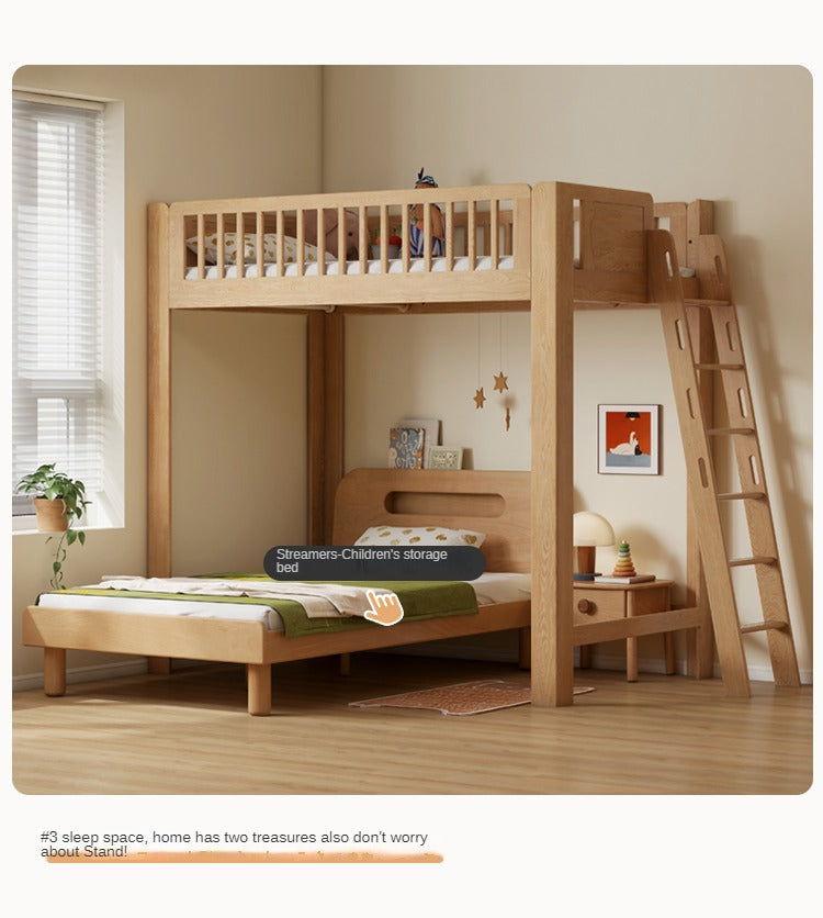 Beech solid wood Loft bed<