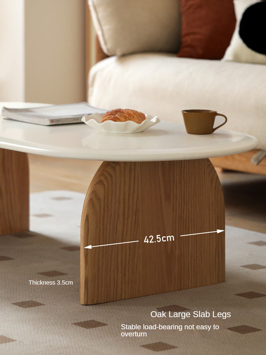 Ash, Oak Solid Wood Wind Tea Table-