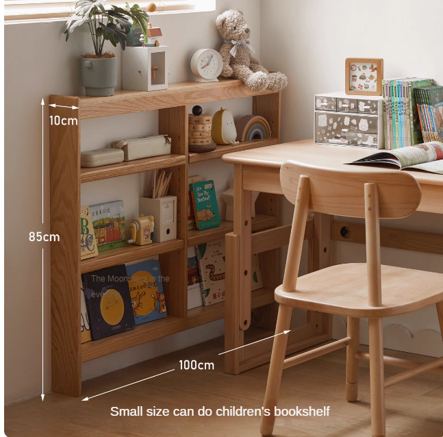 Oak Solid Wood Ultra-narrow Storage Rack