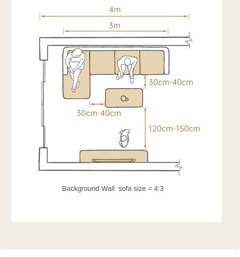 Fabric cream style cat scratching cloth sofa