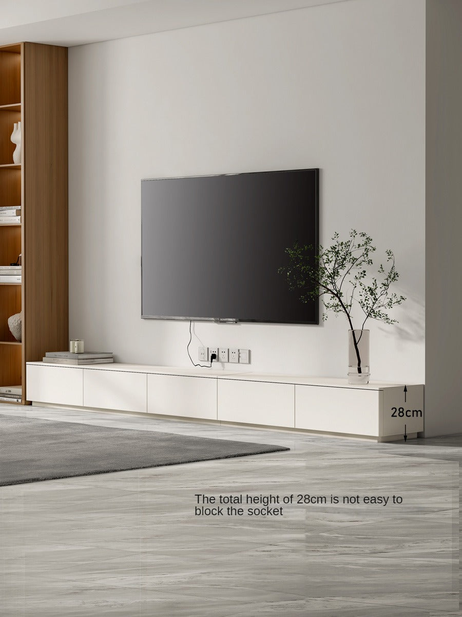 Poplar Solid Wood TV Stand Italian Style-