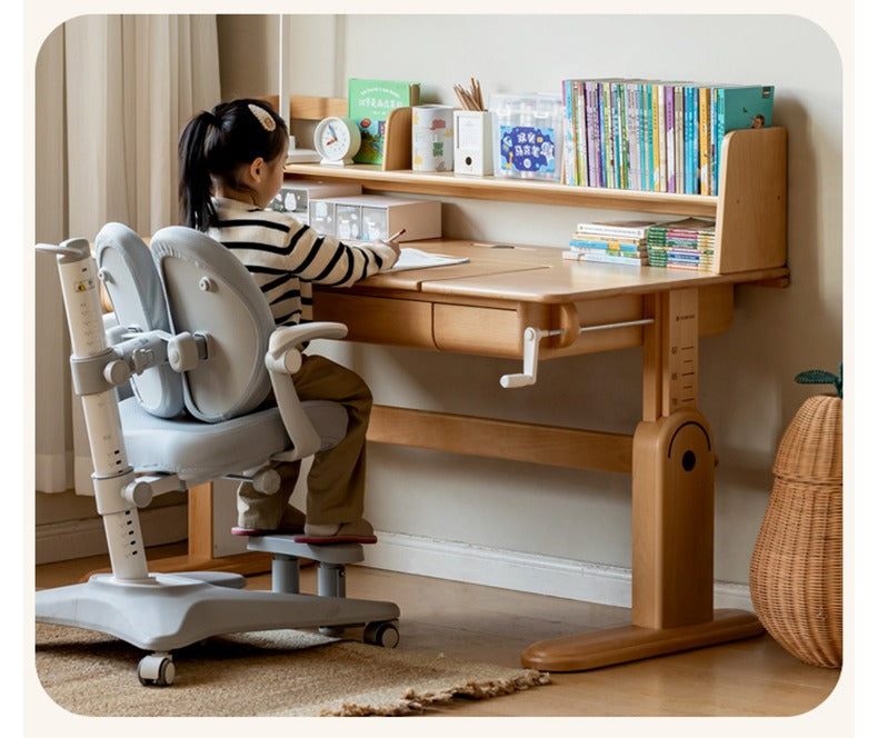 Beech Solid Wood Children's Study Table