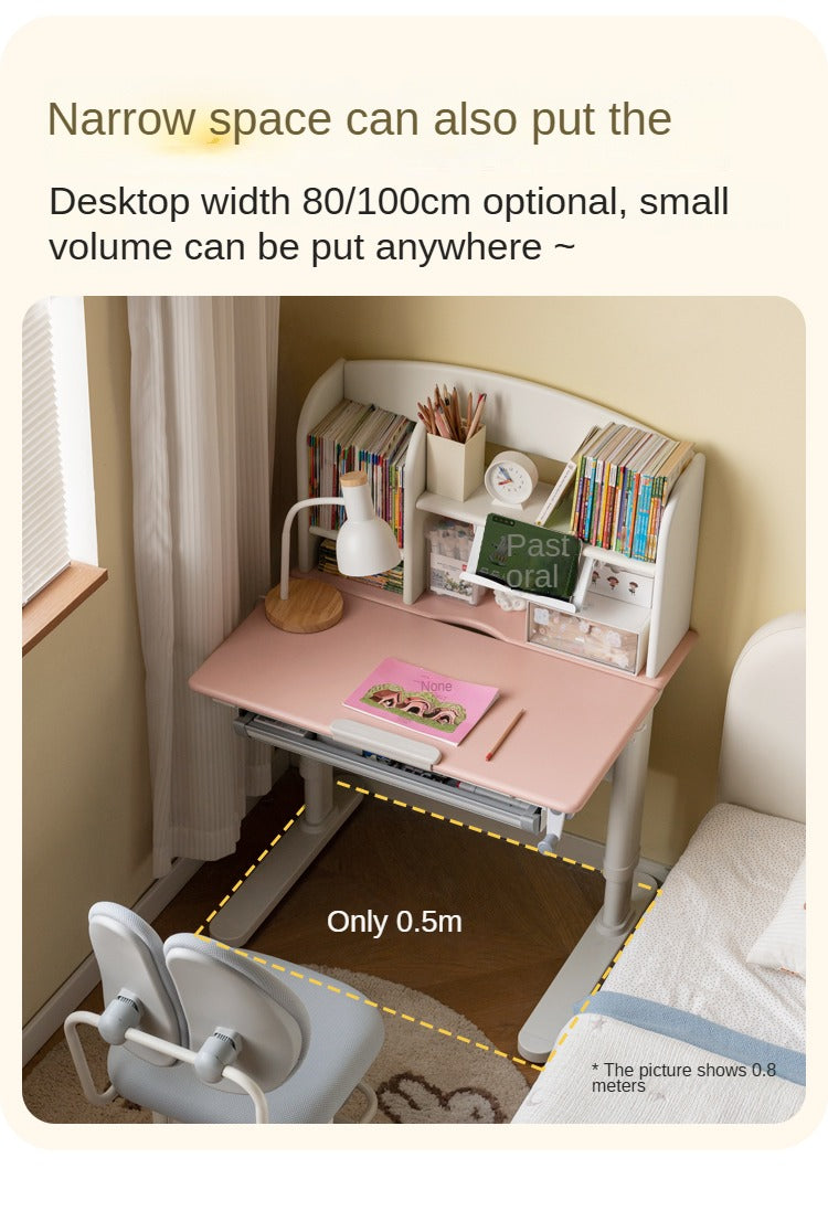 Poplar Solid Wood Children's Study Desk