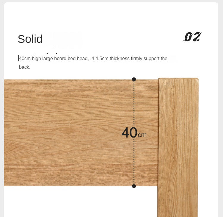 Oak solid wood Bed - SPECIAL PRICE