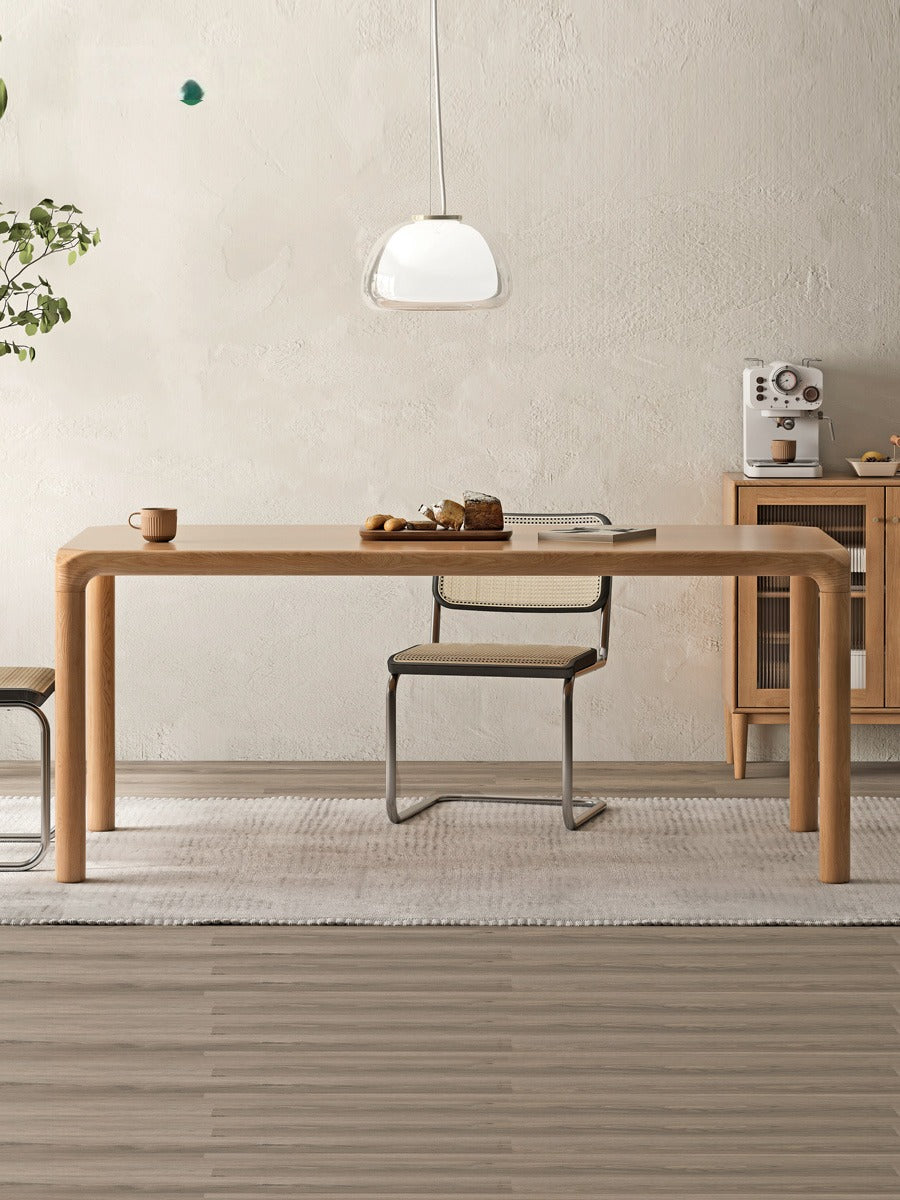 Ash Solid Wood Dining Table