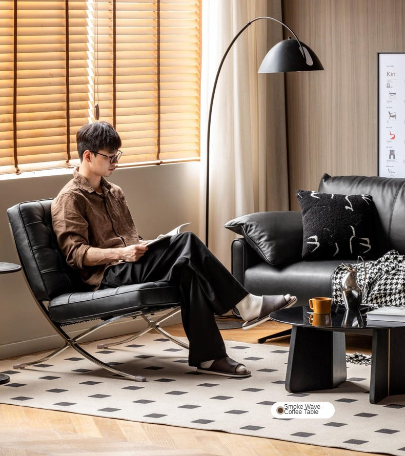 Leather Sofa Chair italian retro