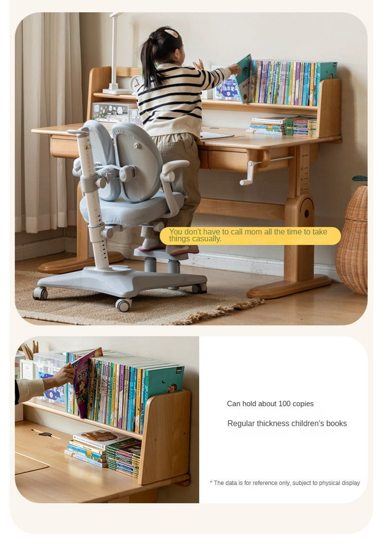 Beech Solid Wood Children's Study Table