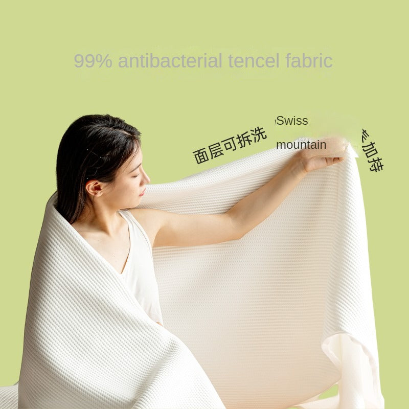 Power Sponge Lightweight Pad with Moderate Firmness Thin Mattress Antibacterial and Anti mite Sponge Mattress "