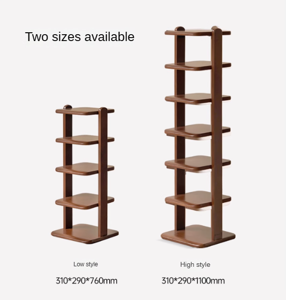 Beech Solid Wood Ultra-Narrow Shoe Cabinet