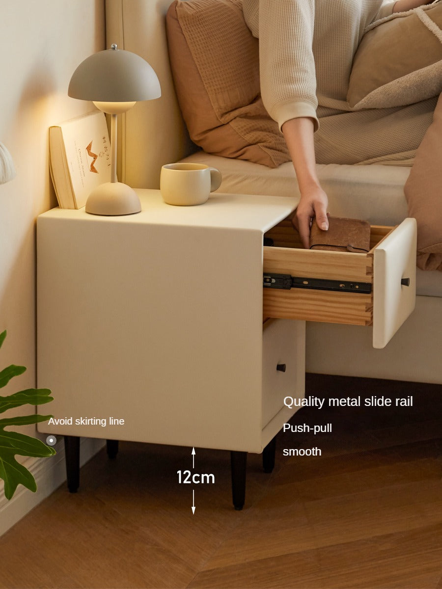 Ultra-narrow nightstand technology cloth-