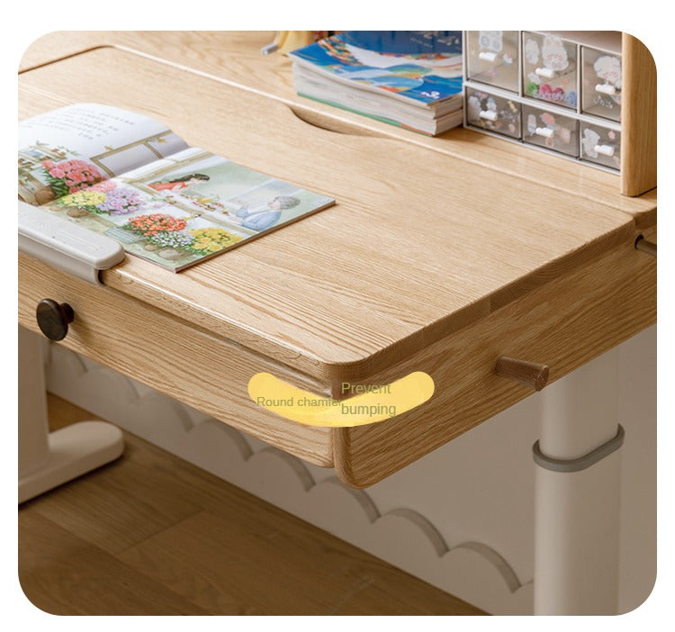 Oak Solid Wood Children's Study Table