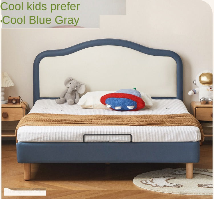 Organic Leather Kid's Soft Cloud Bed