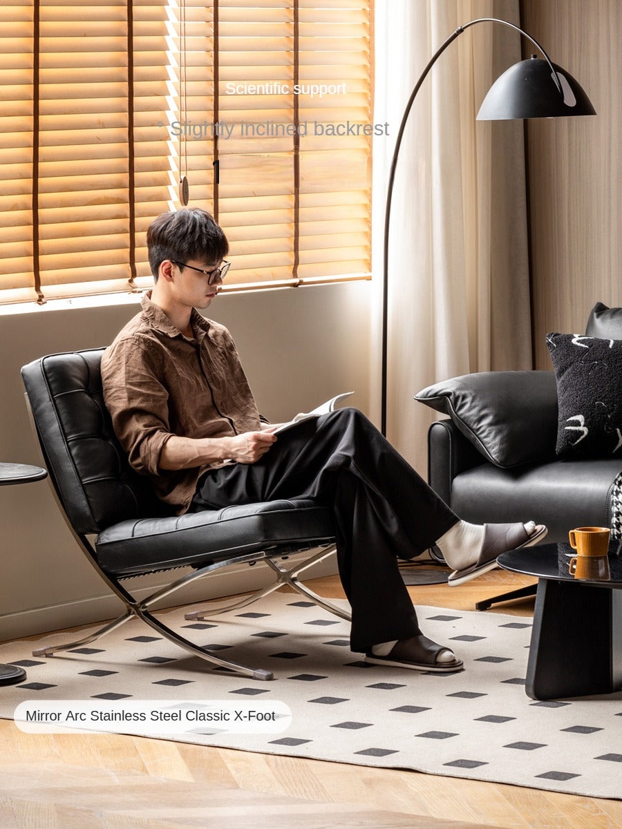 Leather Sofa Chair italian retro