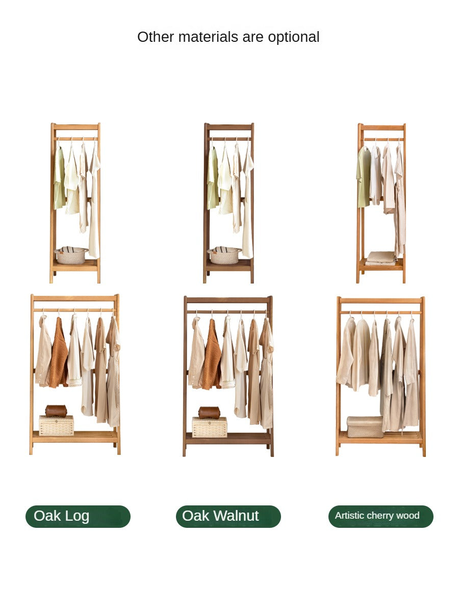 Oak, Black Walnut Solid Wood Clothes Hanger