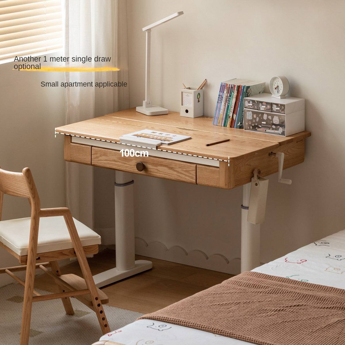 Oak Solid Wood Children's Study Table