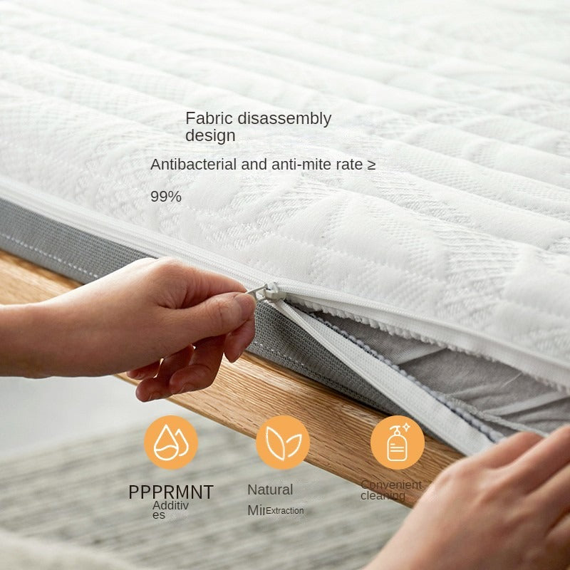 Coconut palm latex three-fold mattress with Spine Protection 8cm "
