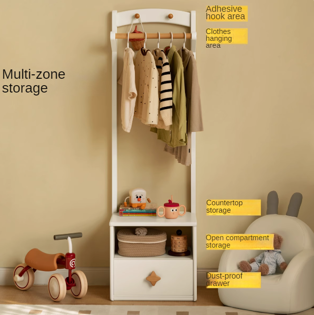 Beech Solid Wood Clothes Hanger