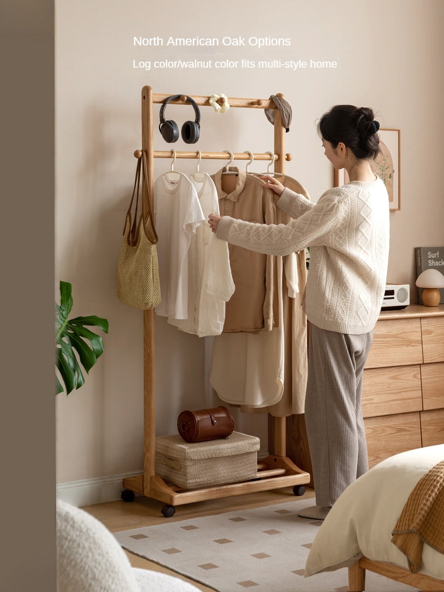 Birch Solid Wood White Cream Style Hanger